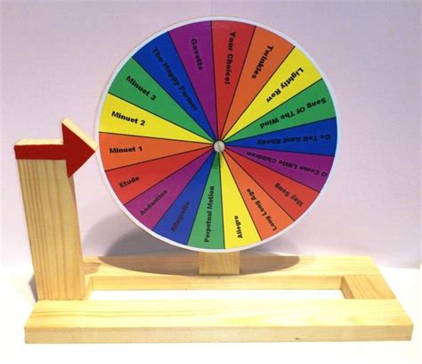 create your own wheel of fortune.
